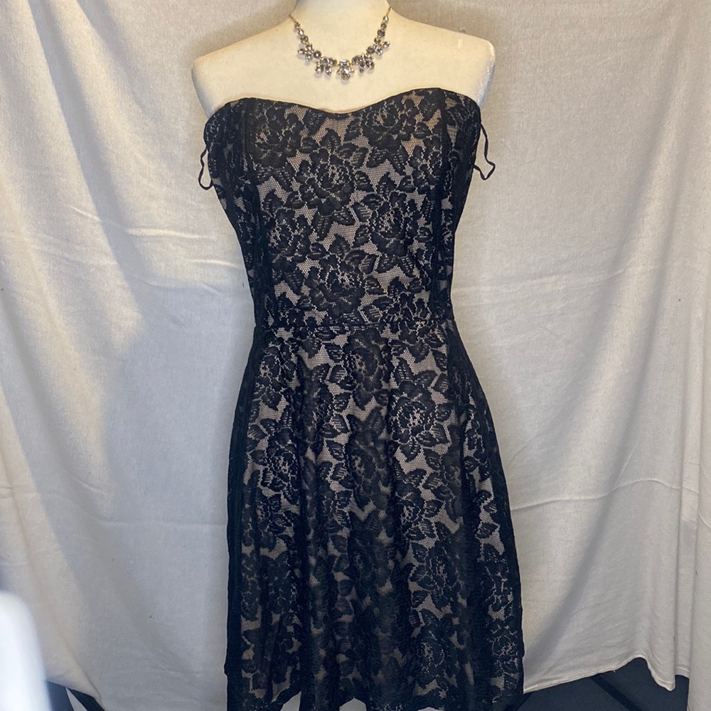 sexy black lace dress